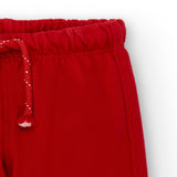 Pantalón de bebé color rojo