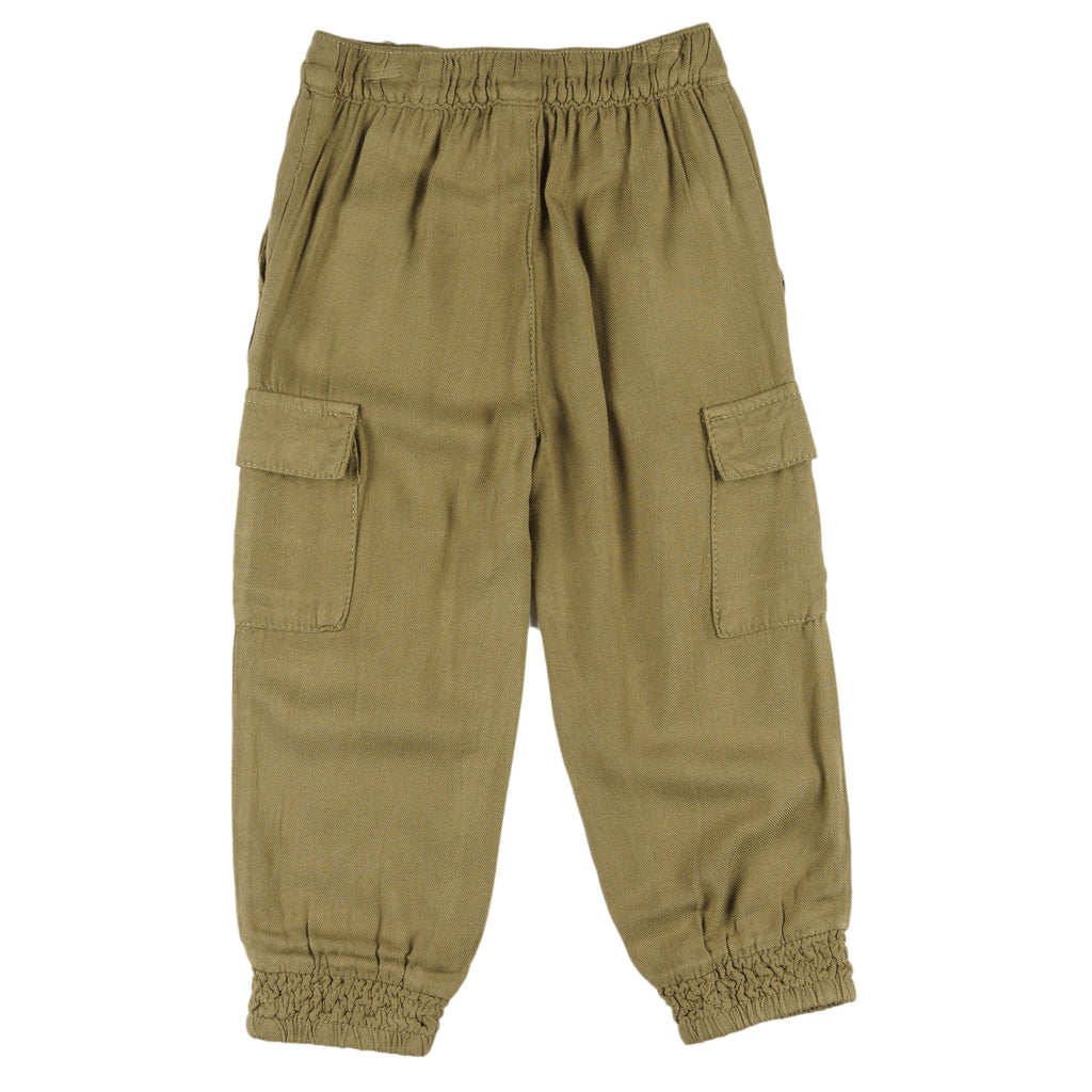 Pantalón de niña kaki VERANO/Outlet