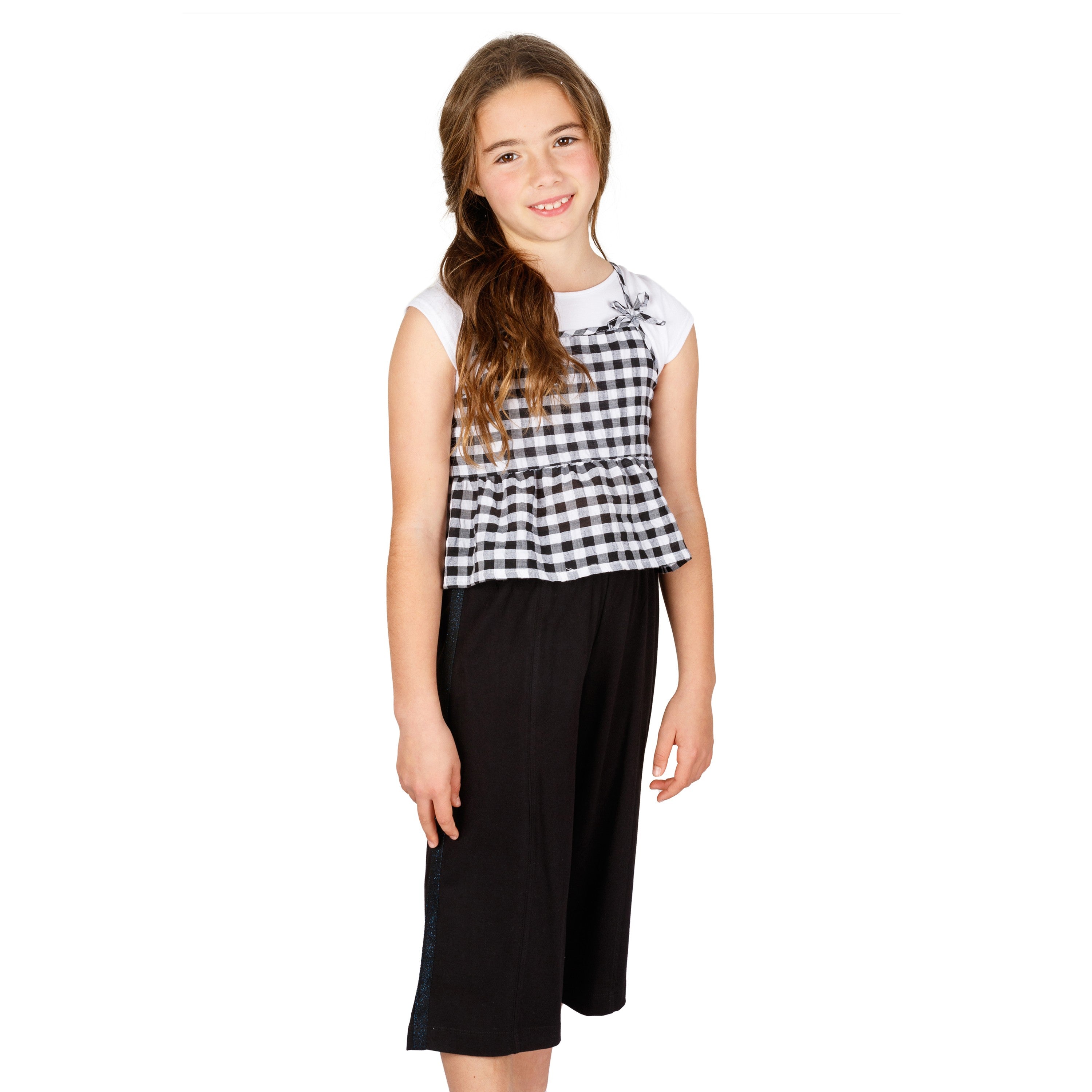 Pantalon de niña negro VERANO/Outlet