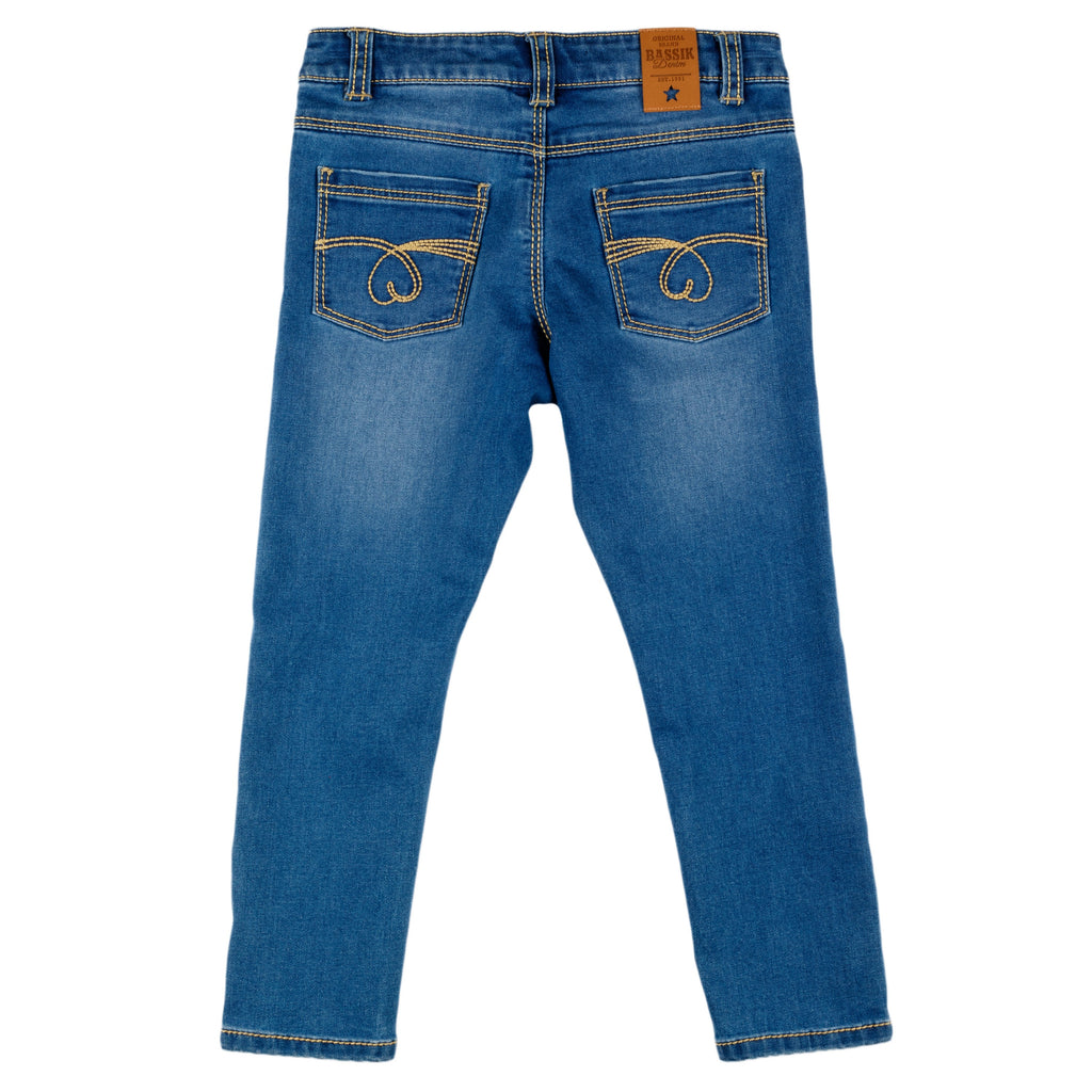 Pantalon de niña tejano VERANO/Outlet