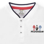 Polo de bebé blanco VERANO/Outlet