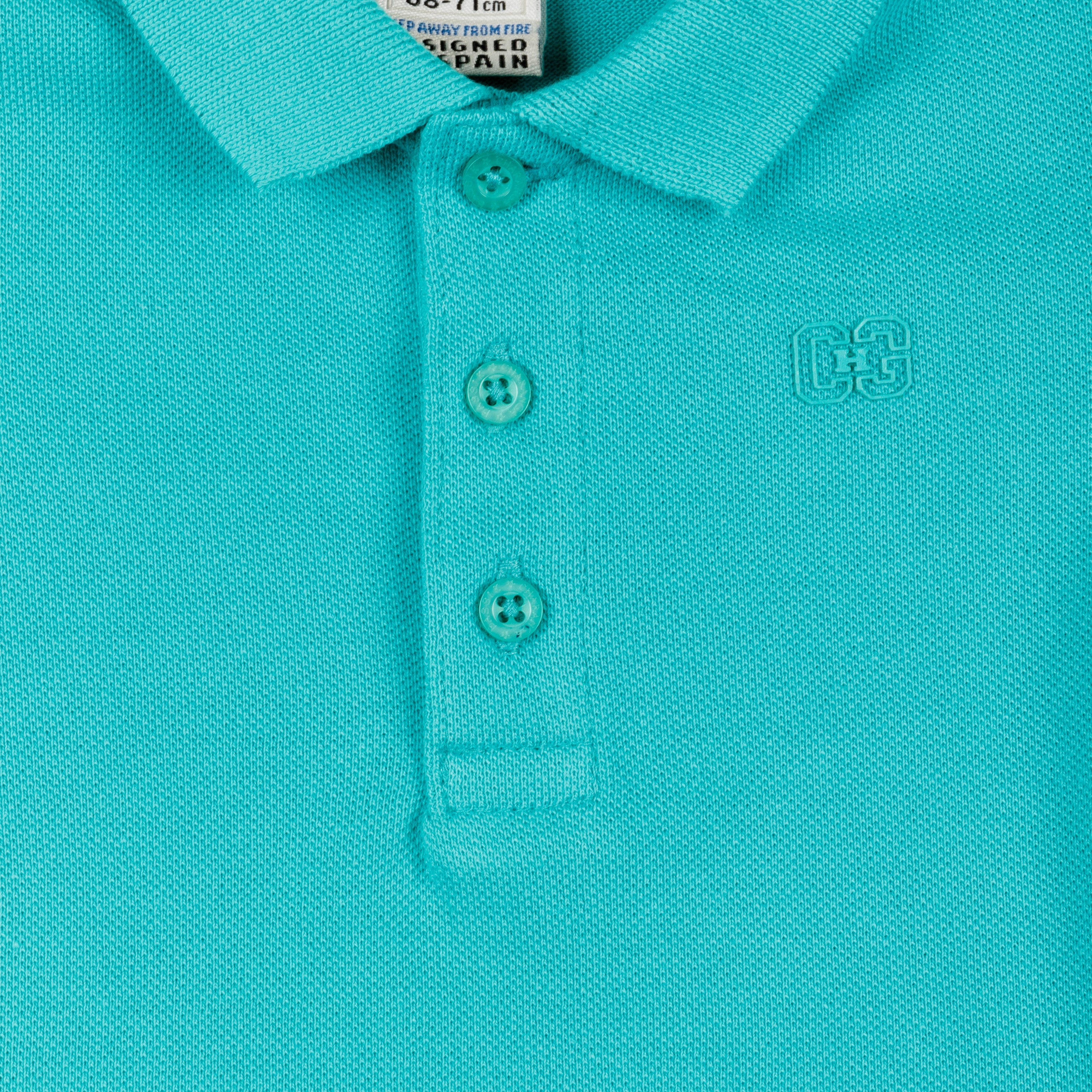 Polo de bebé turquesa VERANO/Outlet