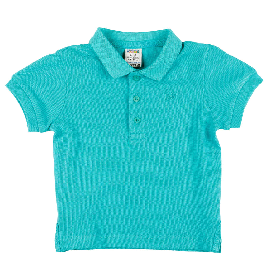 Polo de bebé turquesa VERANO/Outlet