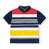 Polo de niño listado