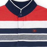 Polo de niño listado