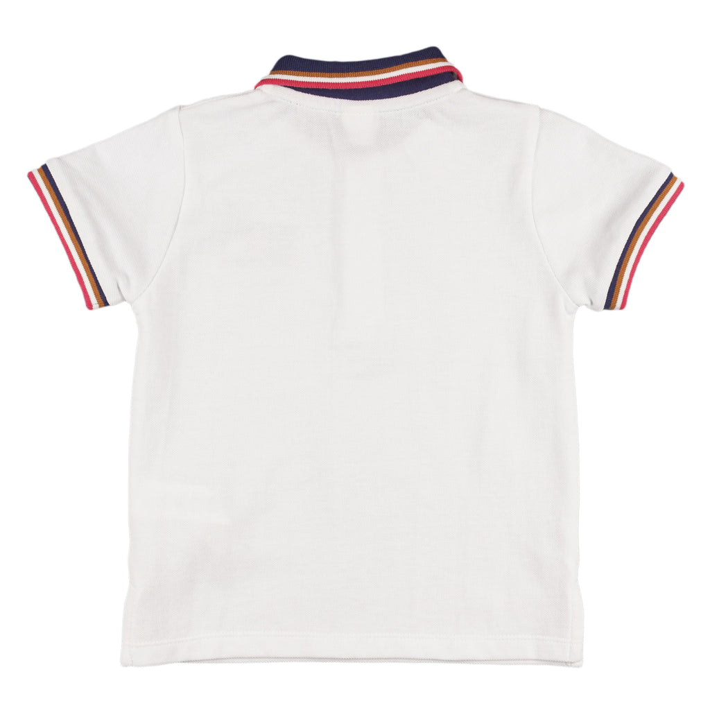 Polo de niño color blanco VERANO/Outlet