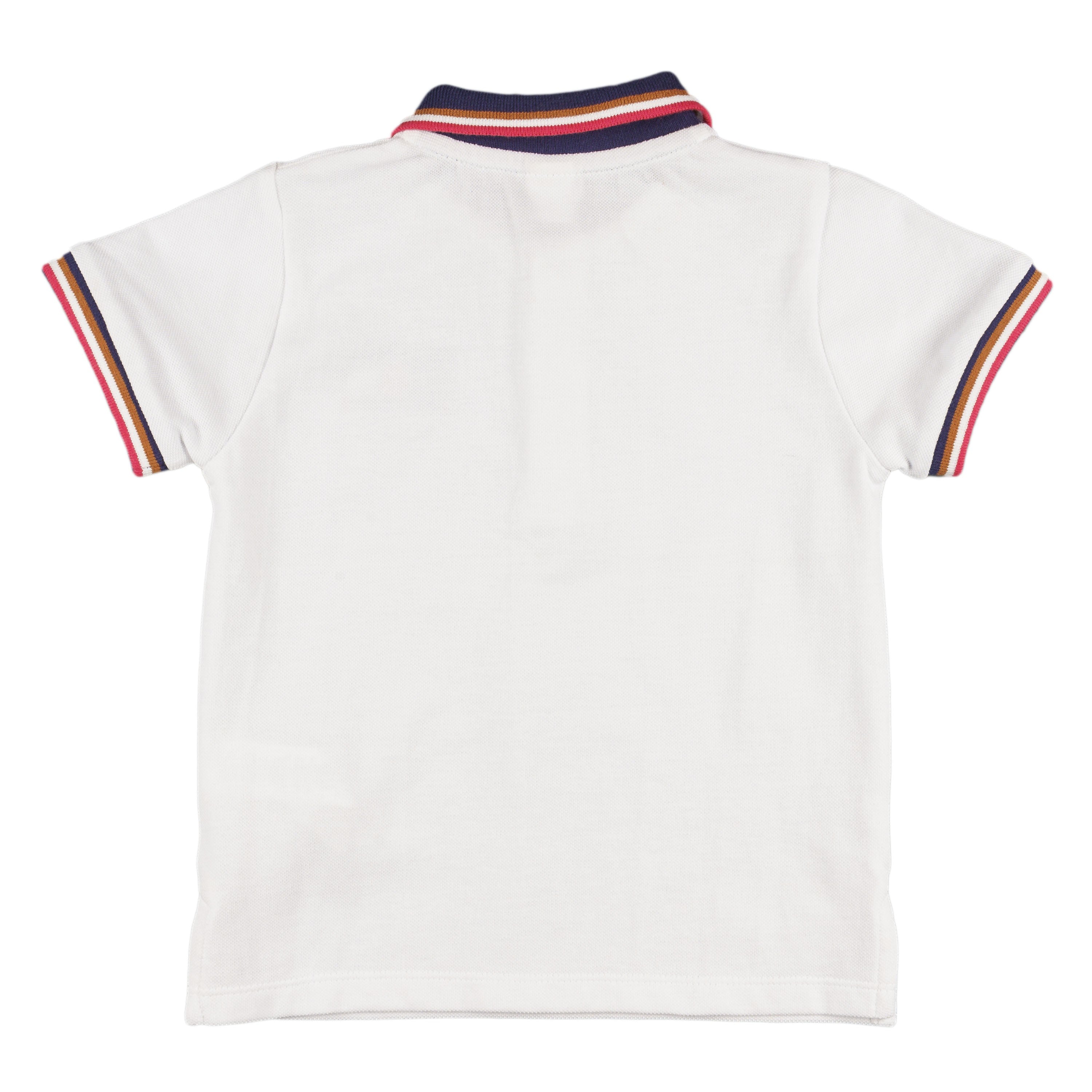 Polo de niño color blanco VERANO/Outlet