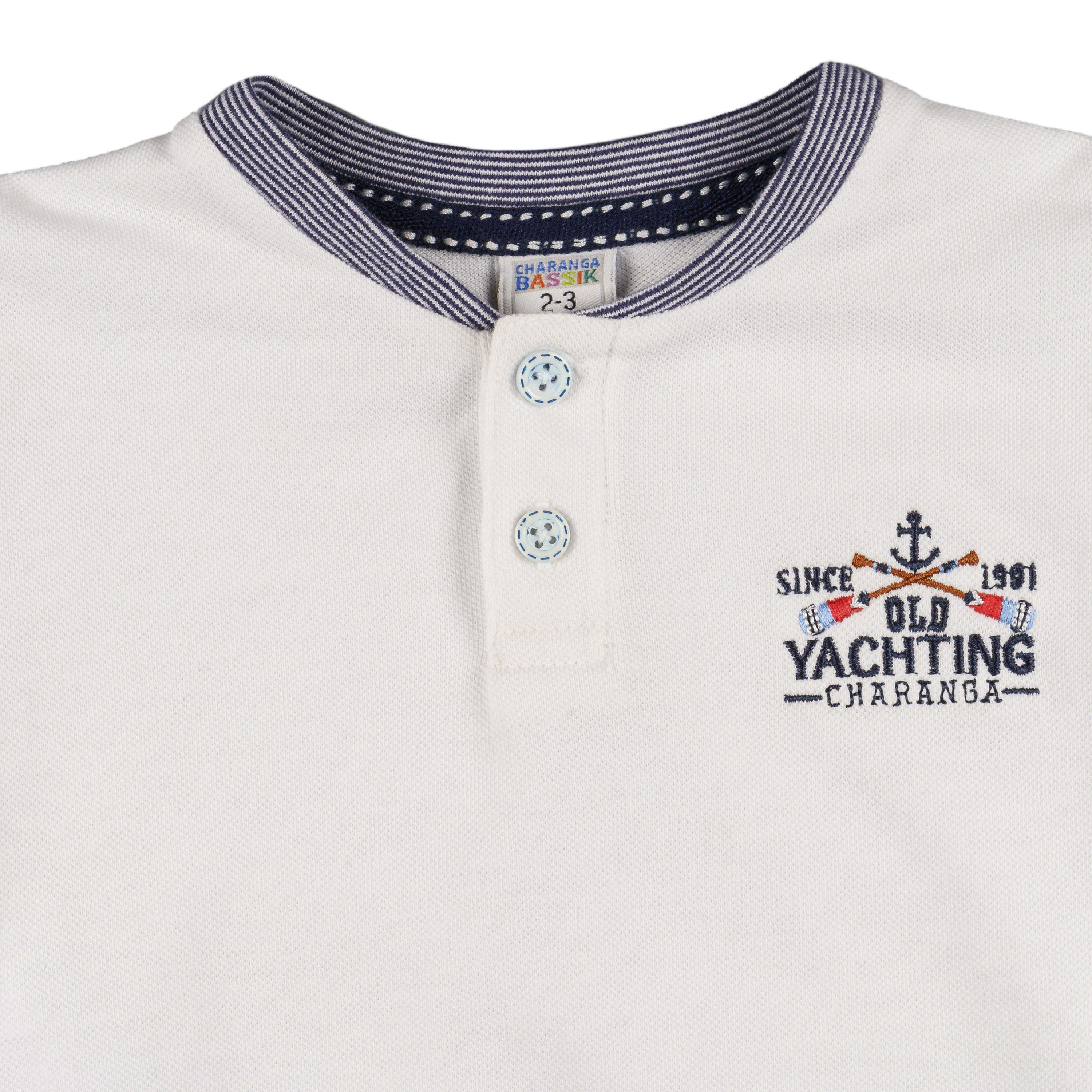 Polo de niño blanco VERANO/Outlet