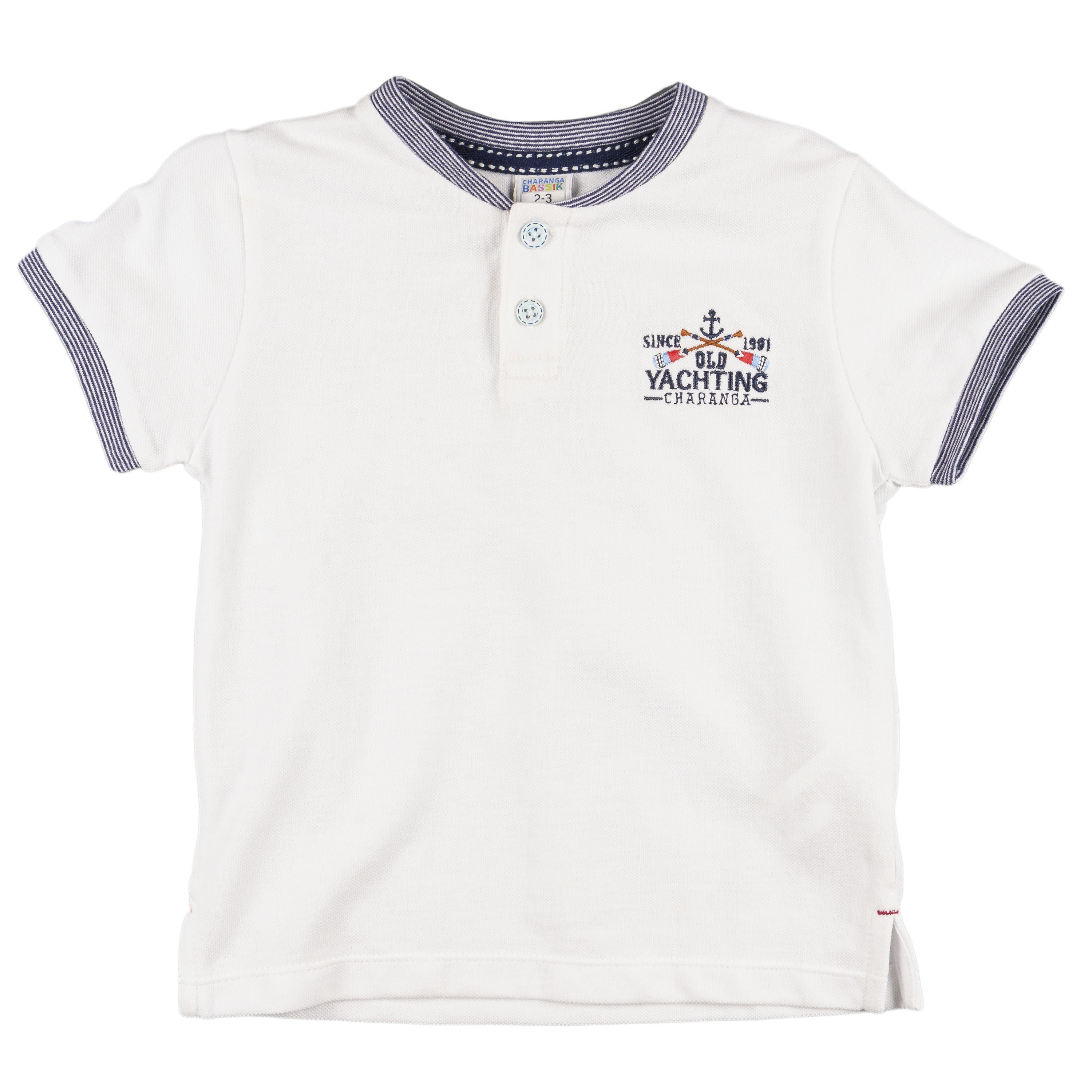 Polo de niño blanco VERANO/Outlet