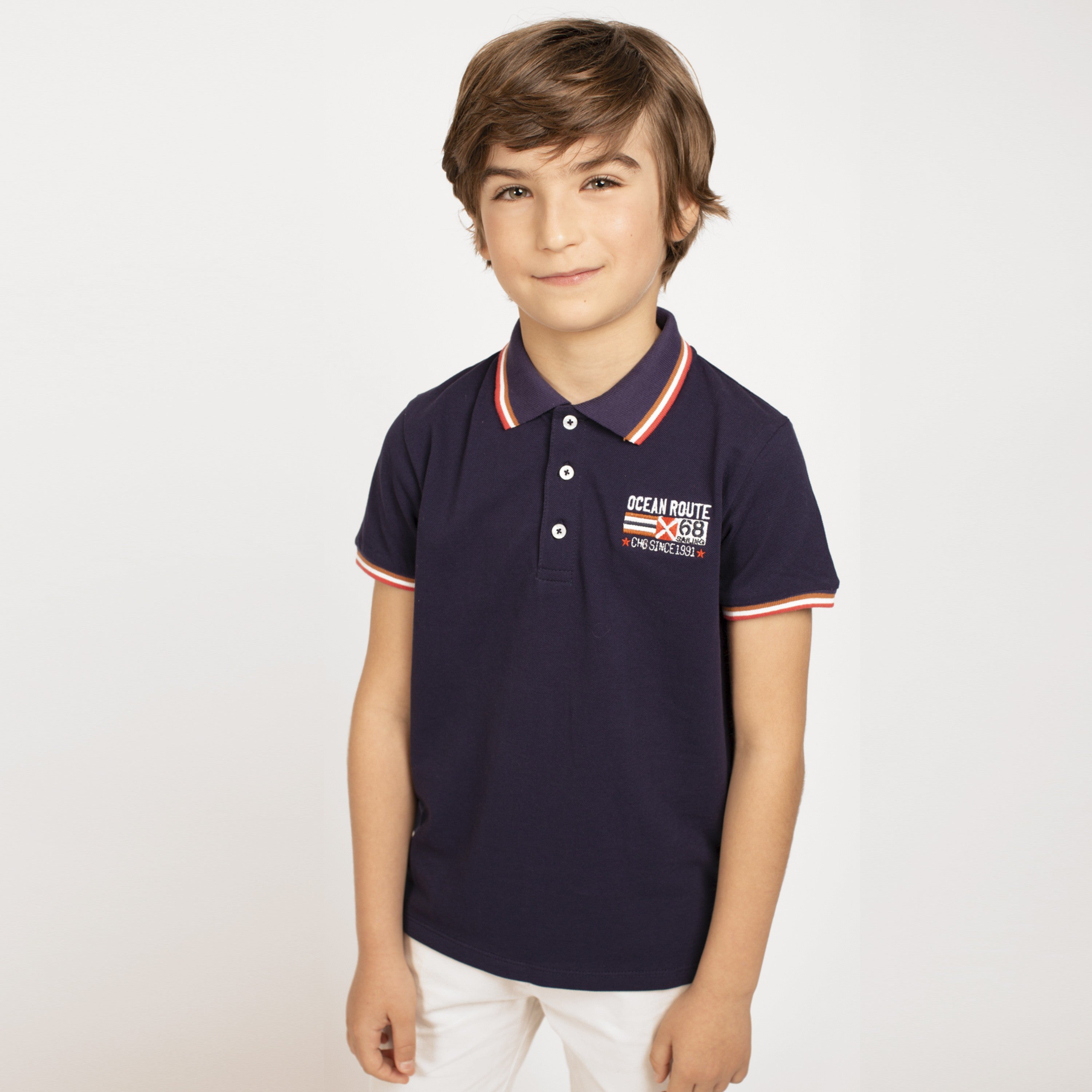Polo de niño marino VERANO/Outlet