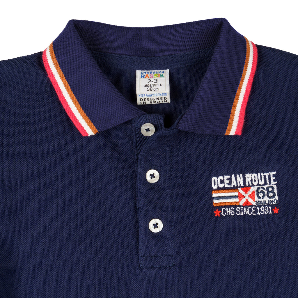 Polo de niño marino VERANO/Outlet
