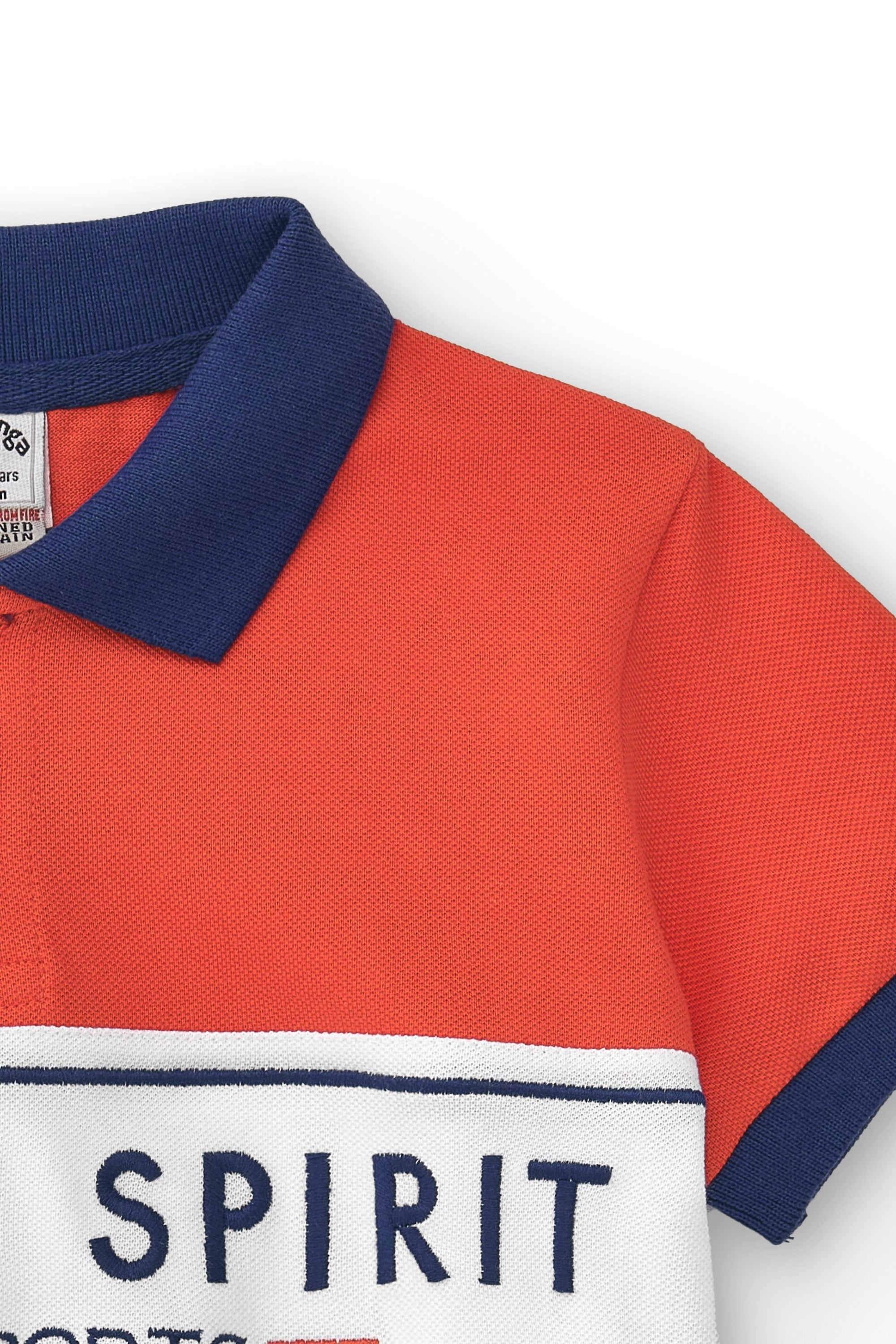 Polo de niño tricolor VERANO/Outlet