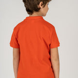 Polo de niño rojo