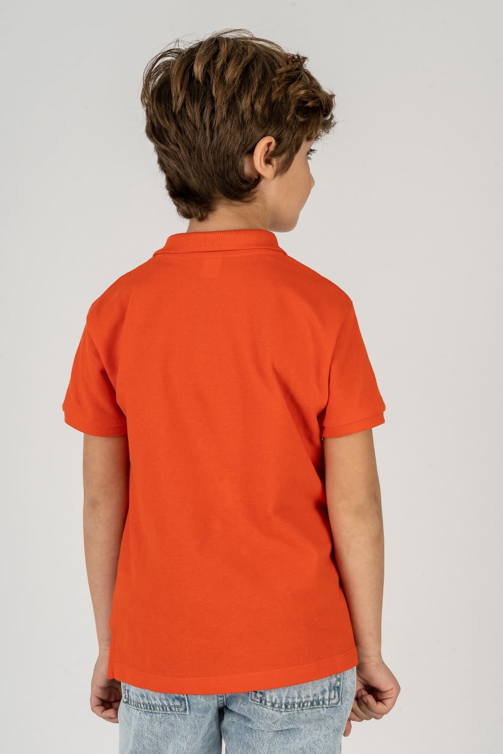 Polo rossa da ragazzo