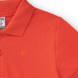 Polo de niño rojo