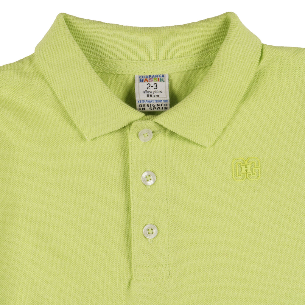 Polo de niño verde VERANO/Outlet