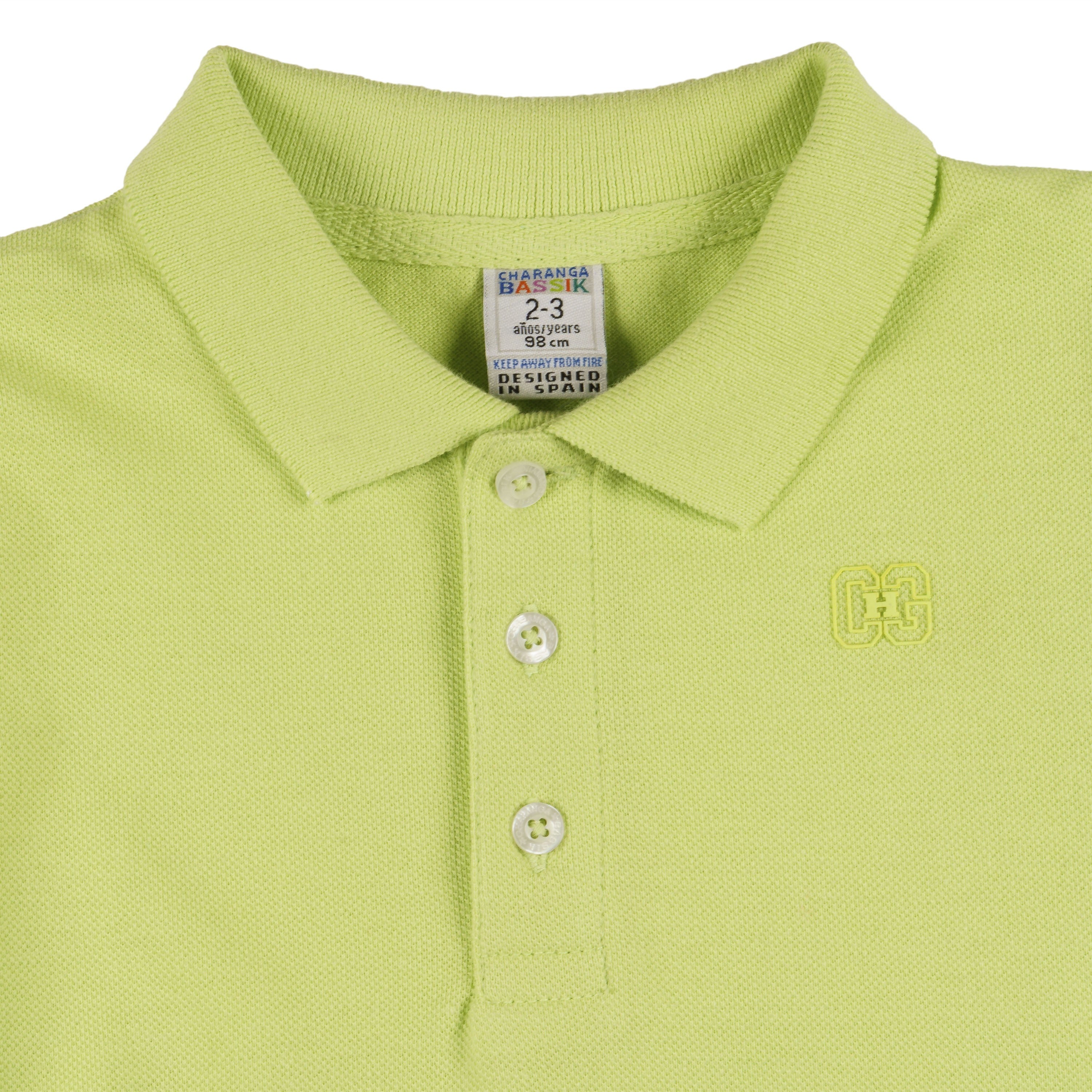 Polo de niño verde VERANO/Outlet