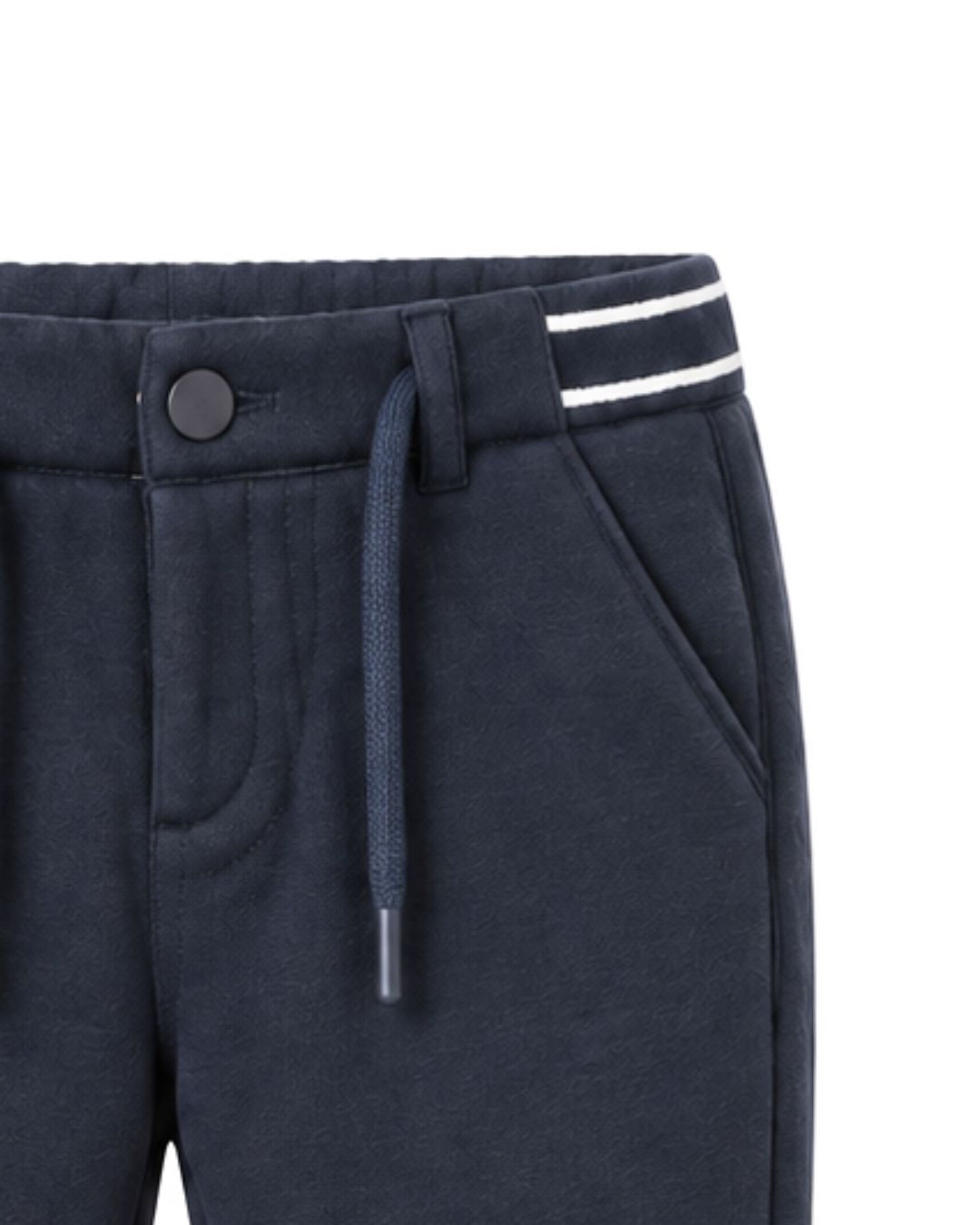 Jogger felpa niño azul marino