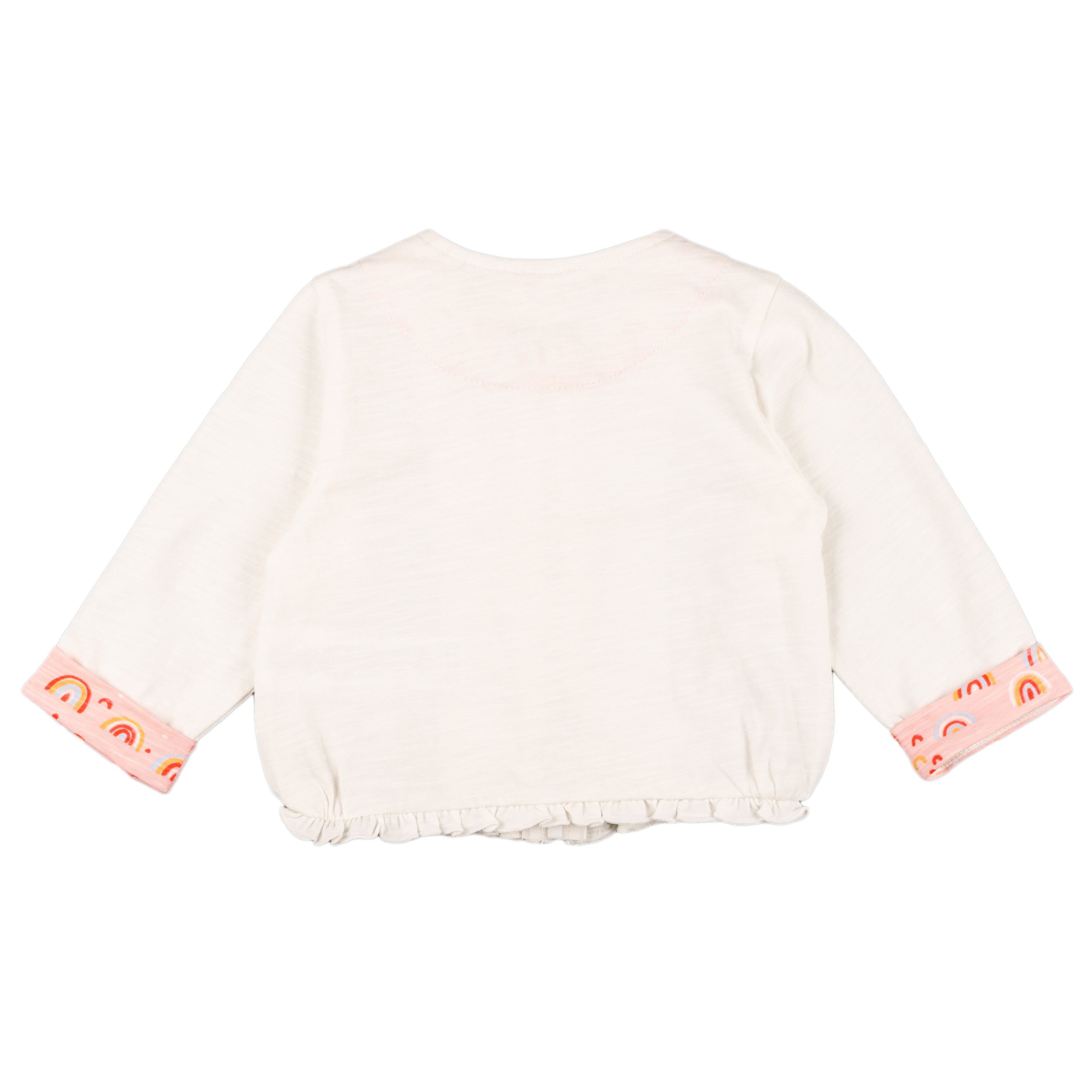Sudadera abierta de bebé en color crudo VERANO/Outlet