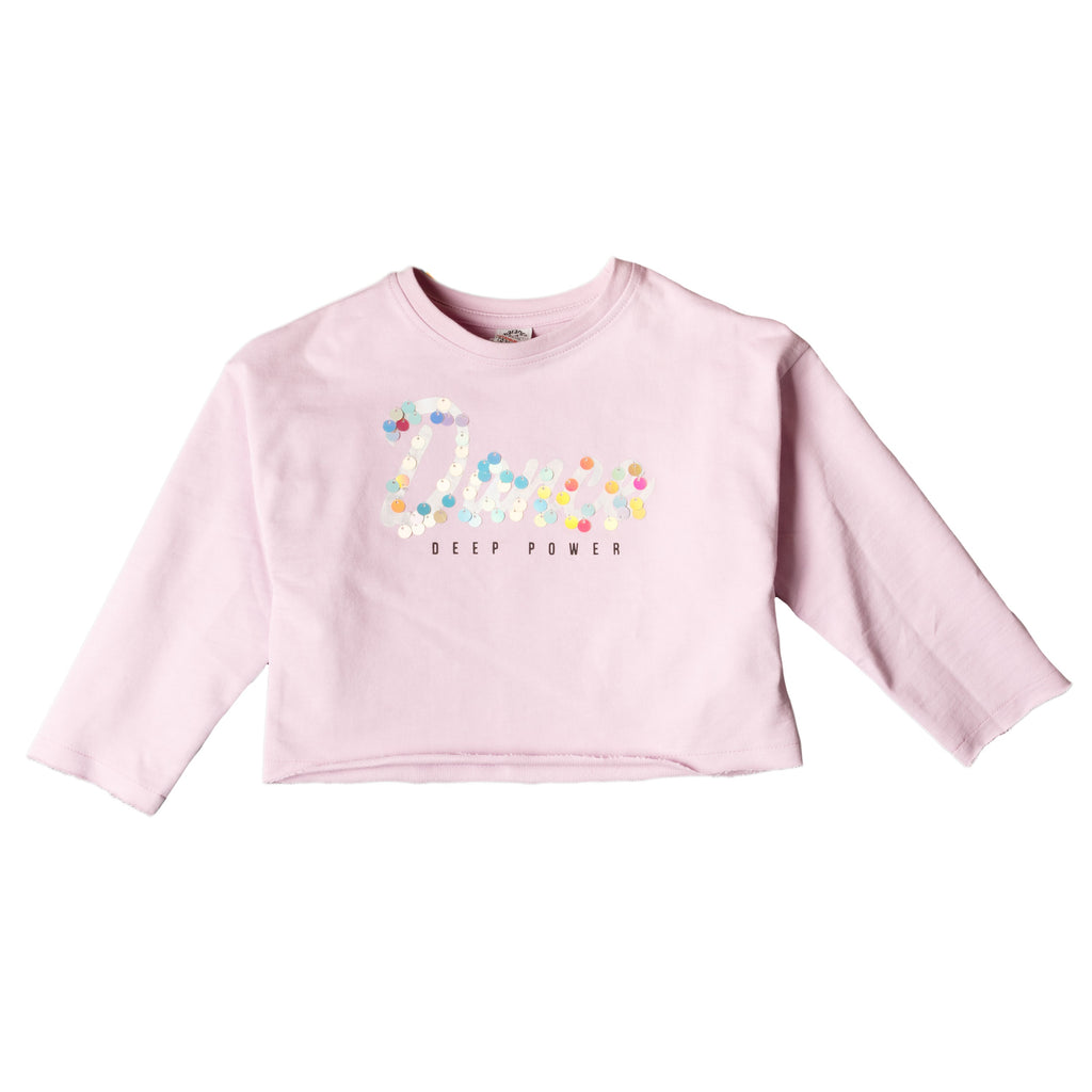 Sudadera cerrada de niña morado VERANO/Outlet