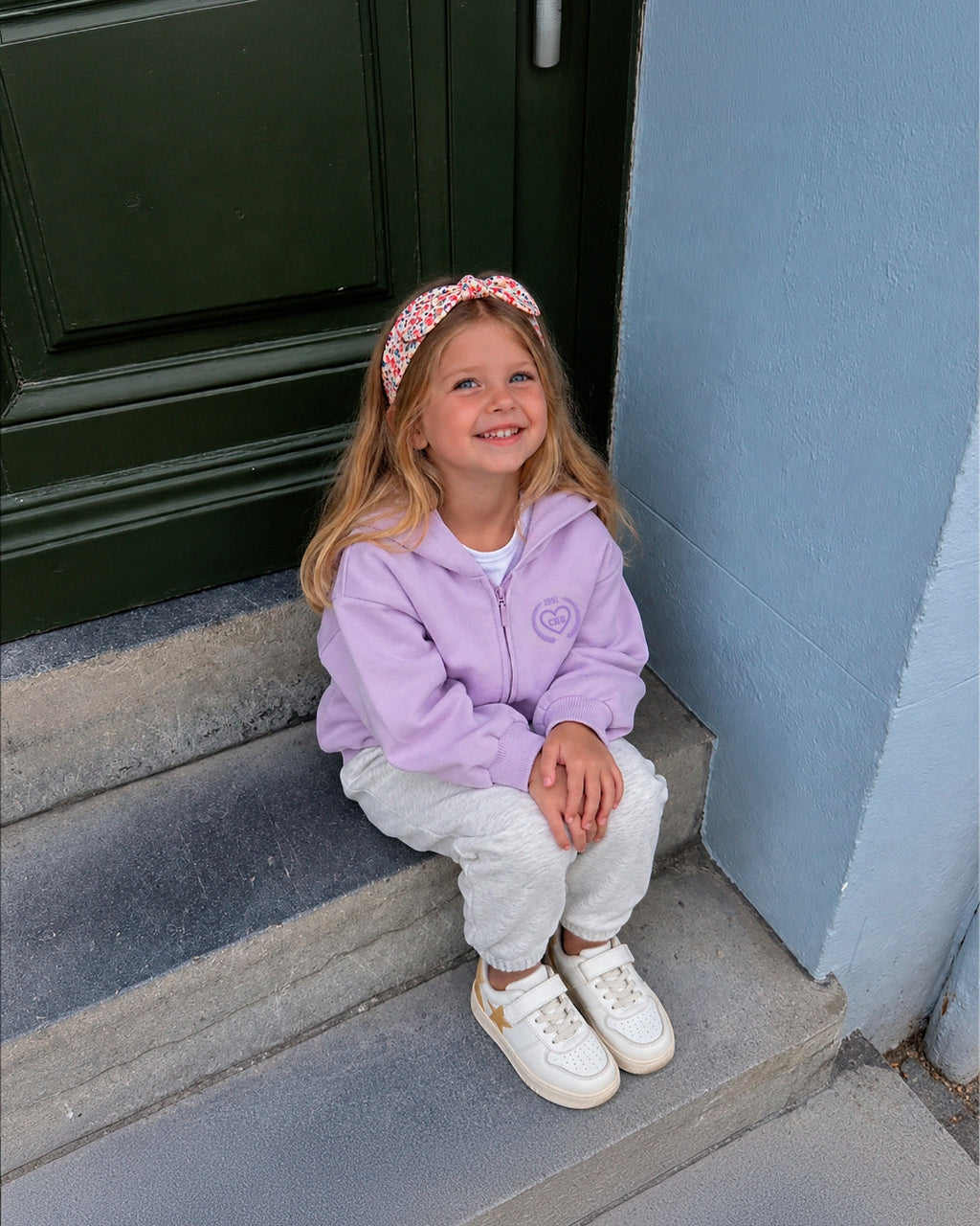 Purple girl's sweatshirt