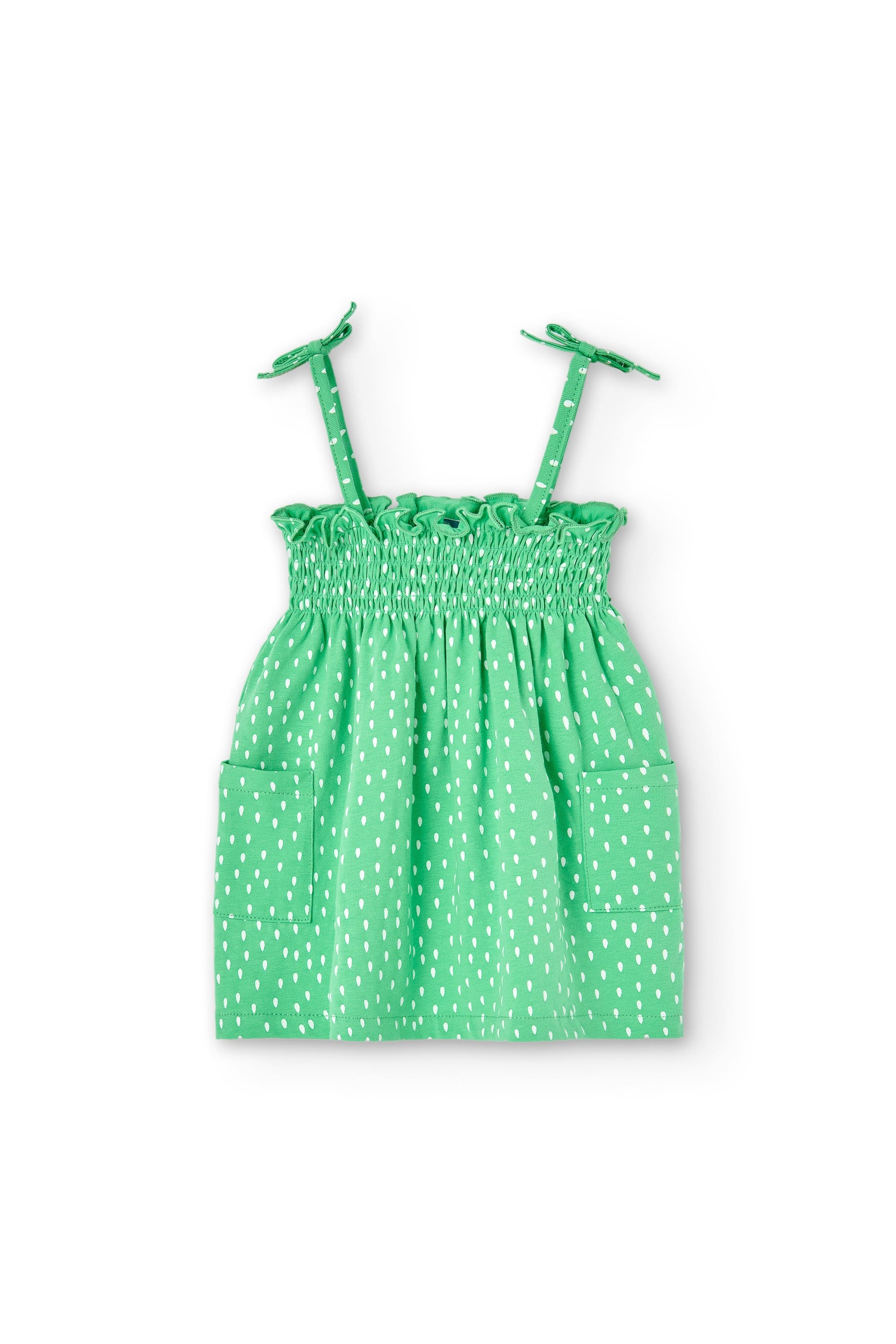 Vestido de bebé estampado