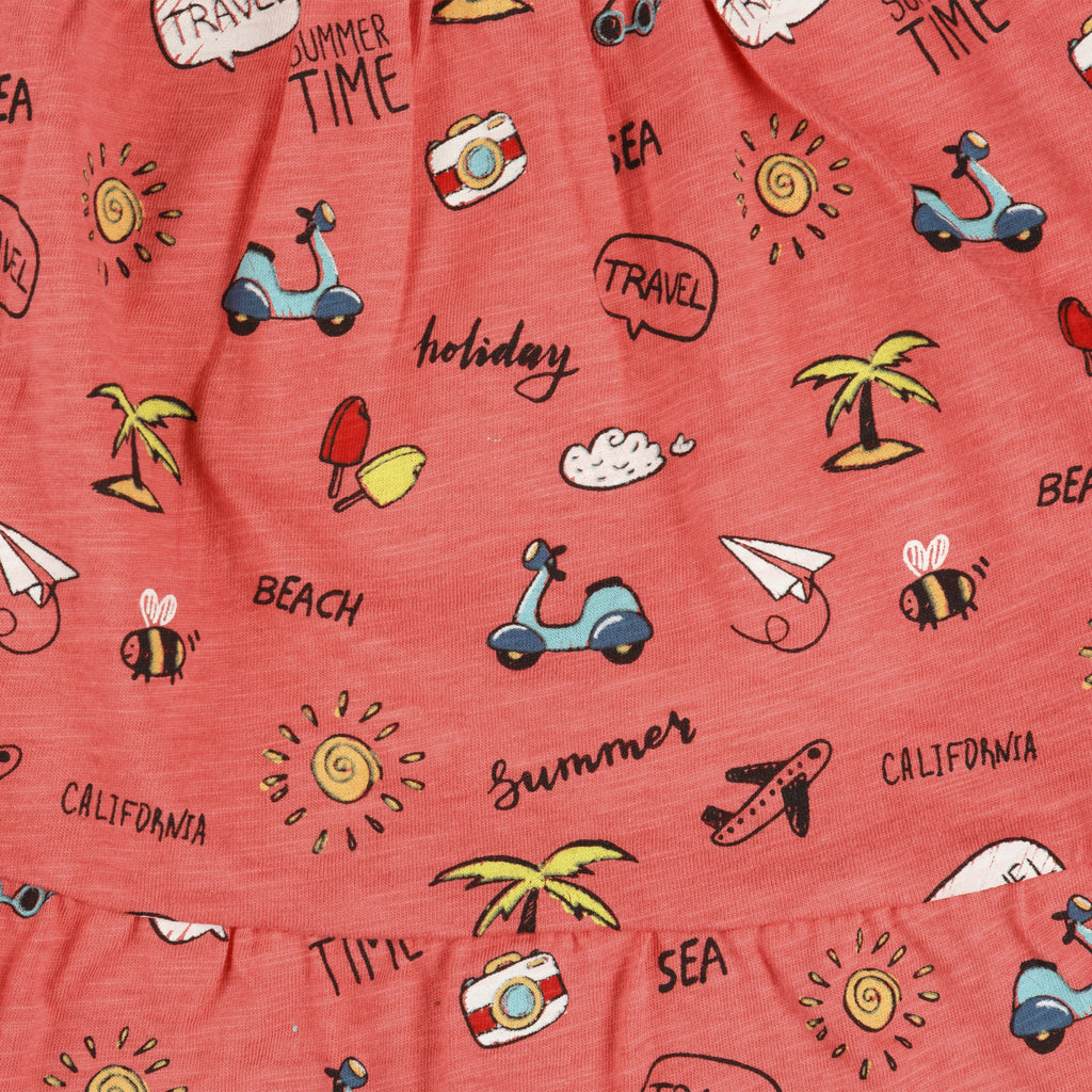 Vestido de bebé estampado VERANO/Outlet