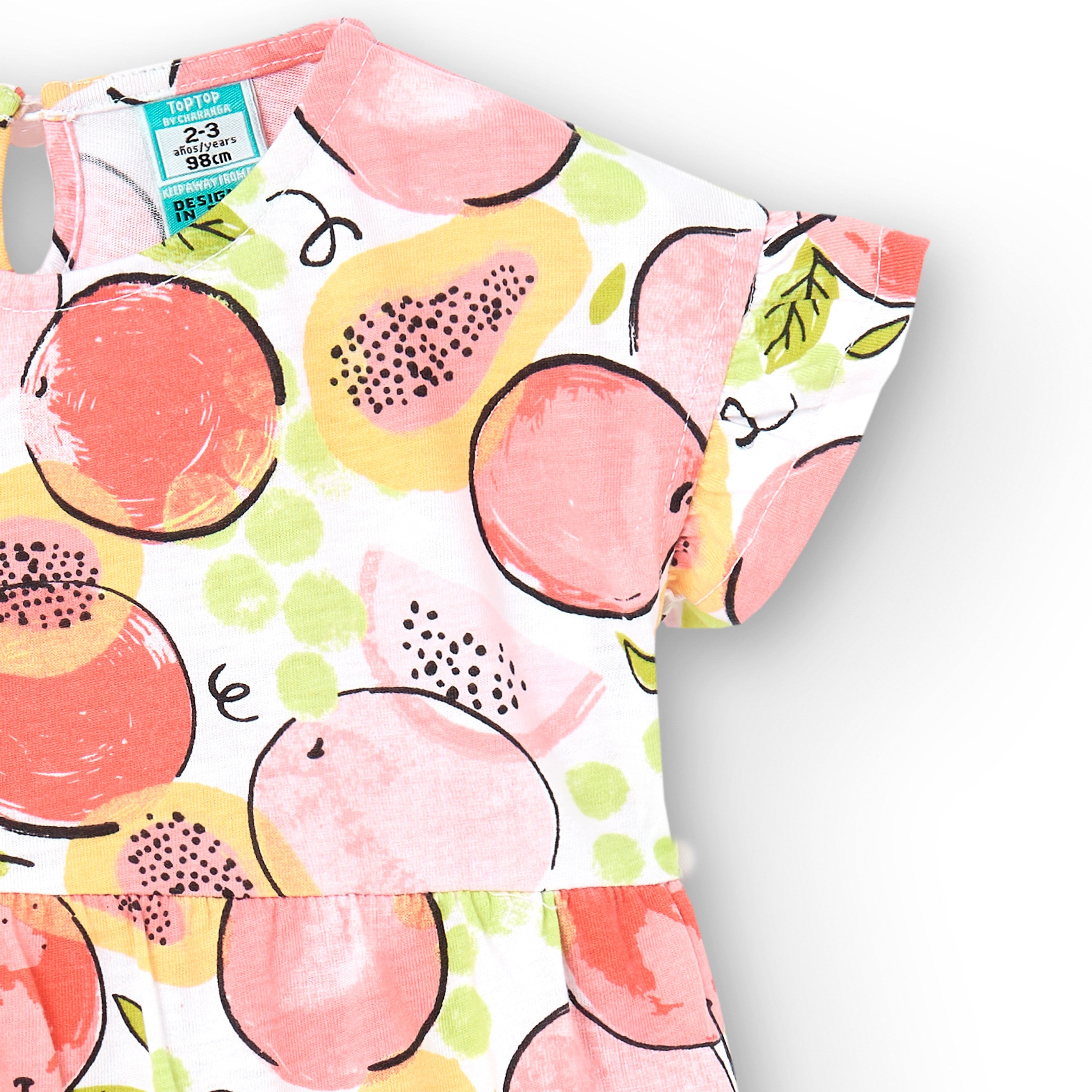 Vestido de niña estampado VERANO/Outlet