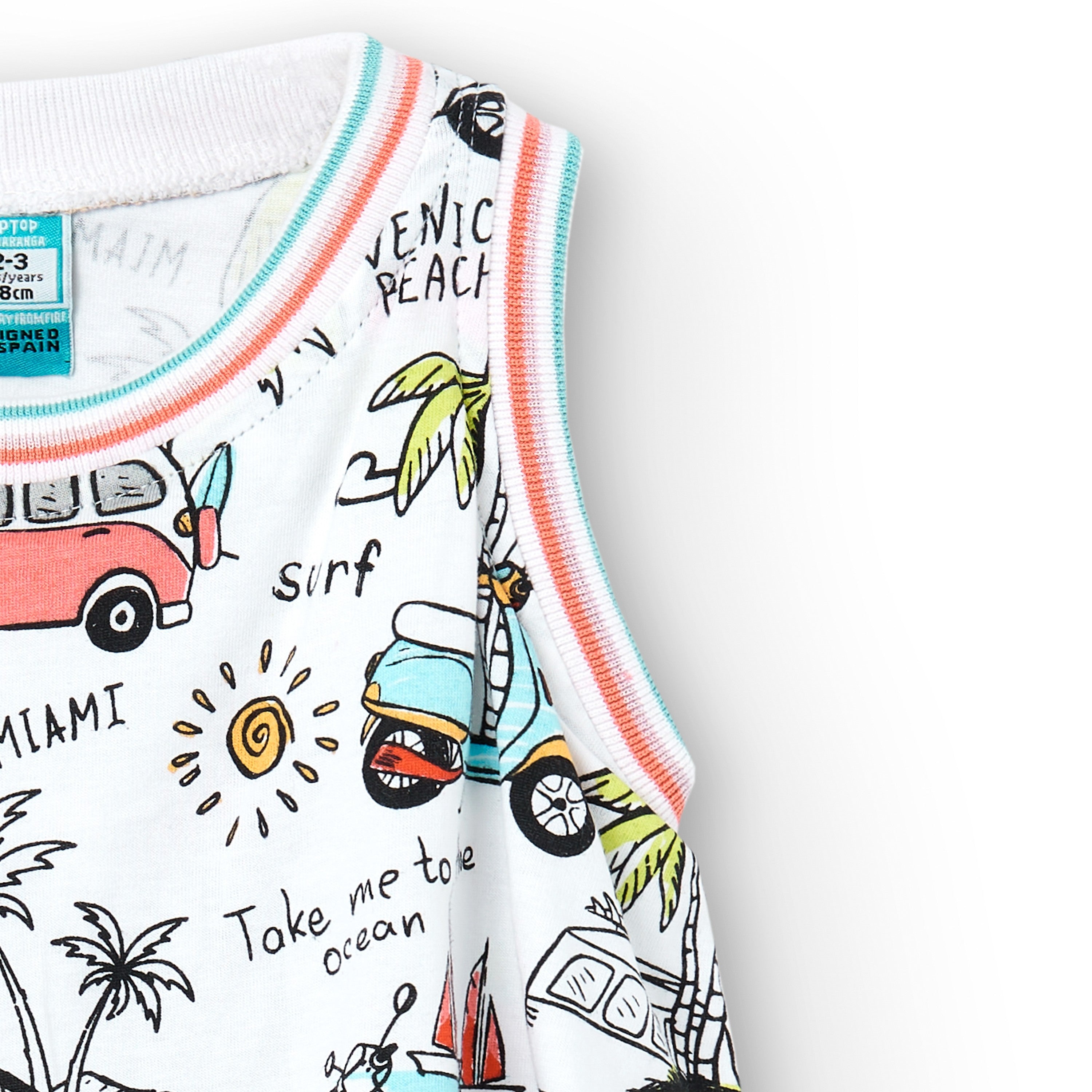 Vestido de niña estampado VERANO/Outlet