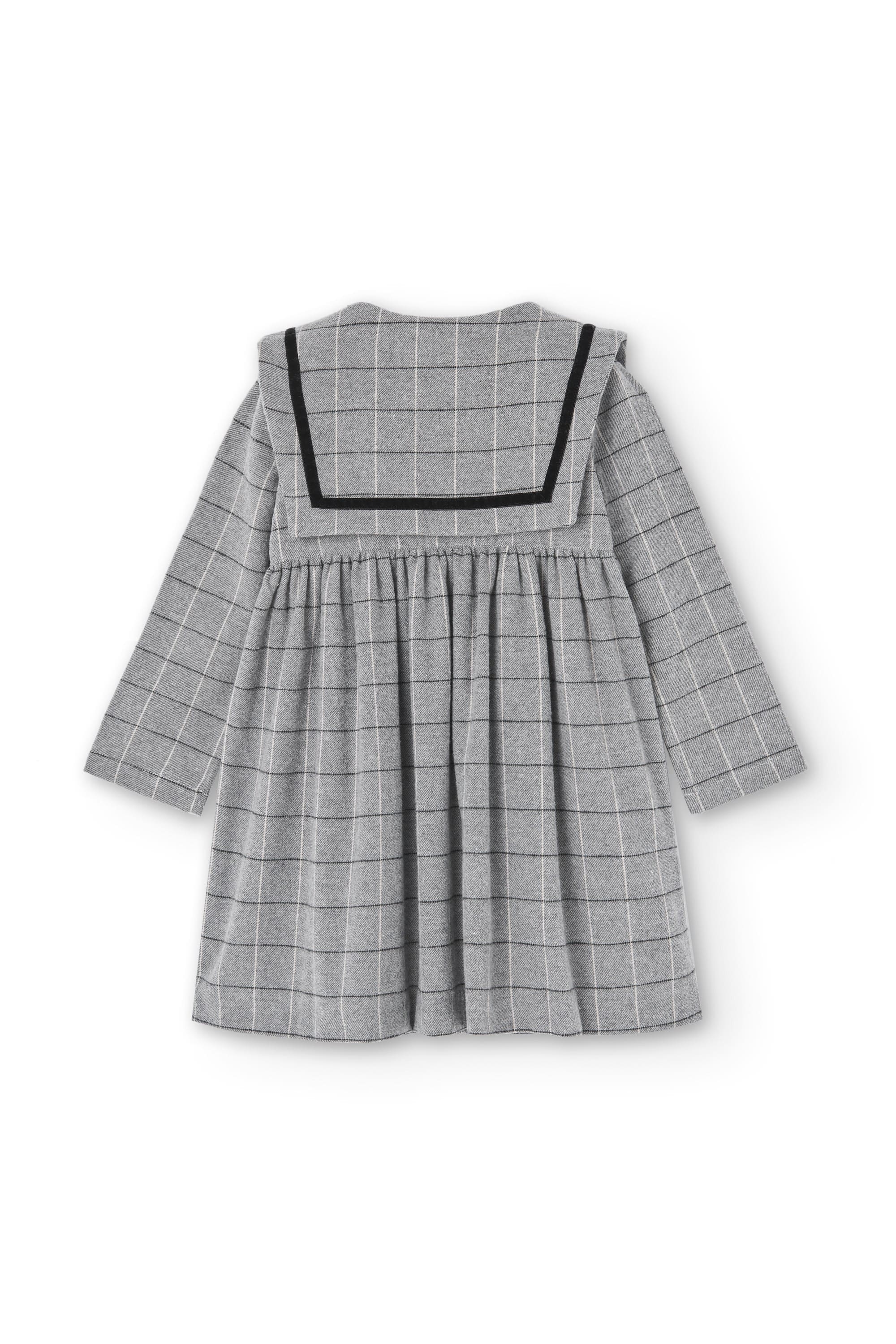 Vestido de niña gris Cocote & Charanga
