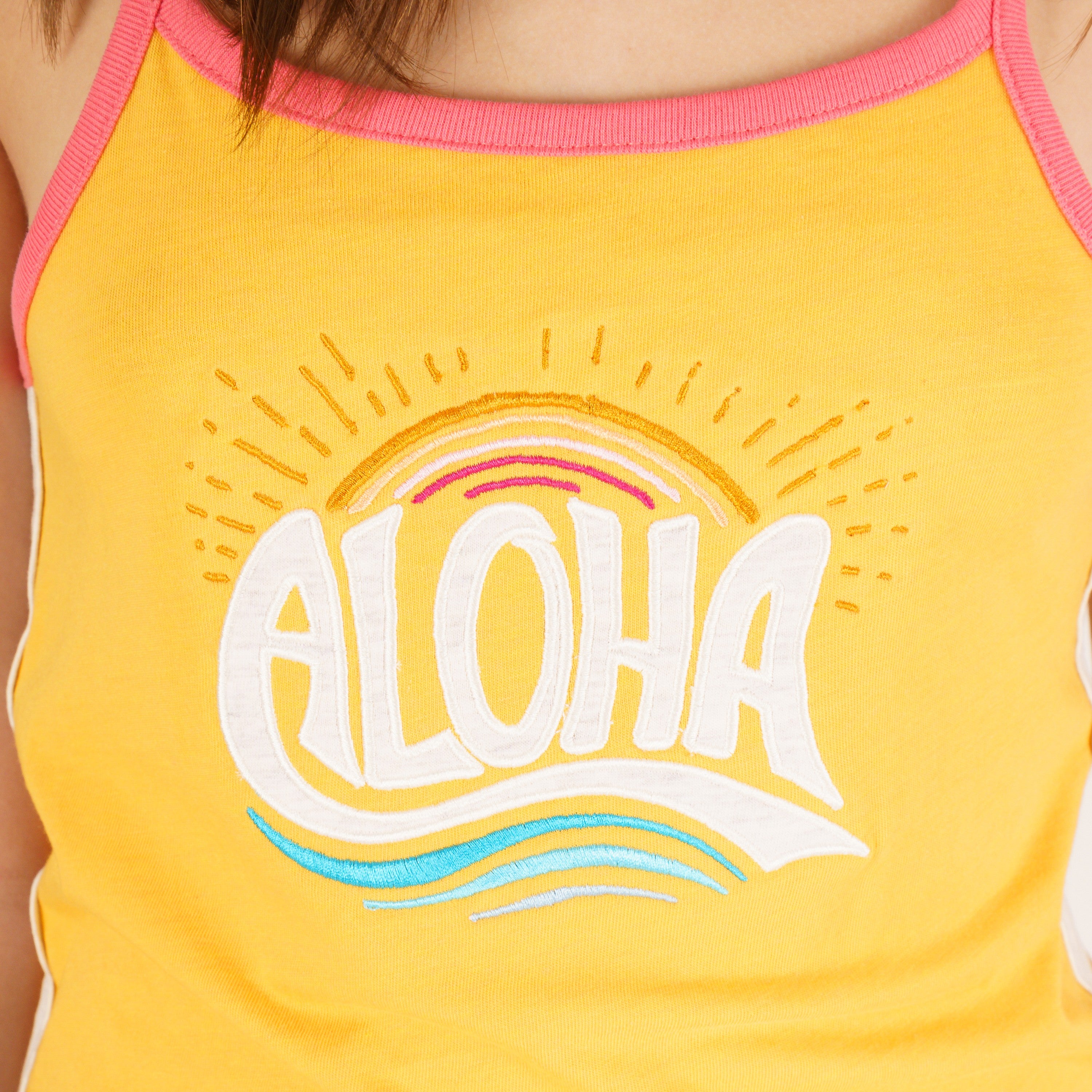 Vestido de niña mostaza VERANO/Outlet