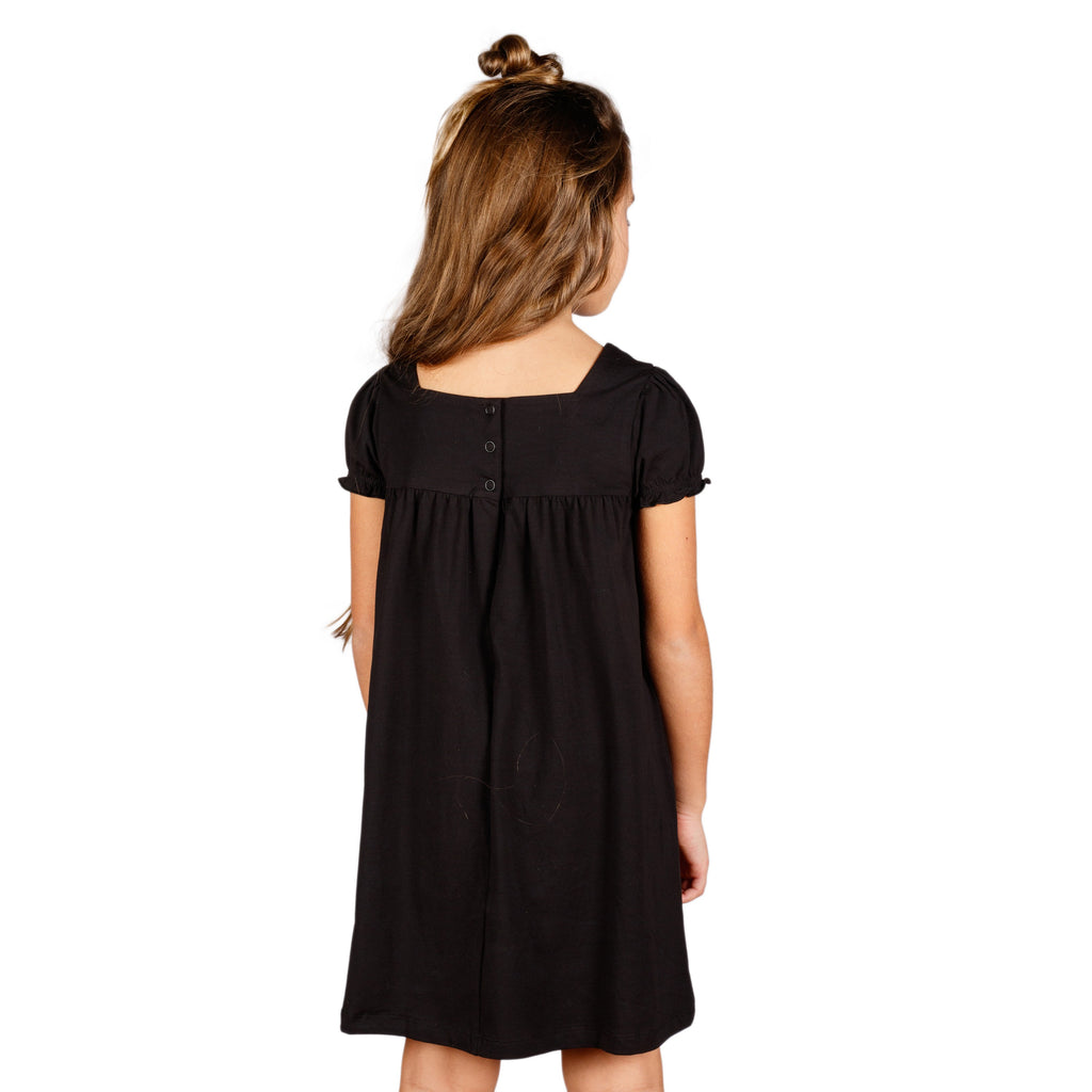 Vestido de niña negro VERANO/Outlet