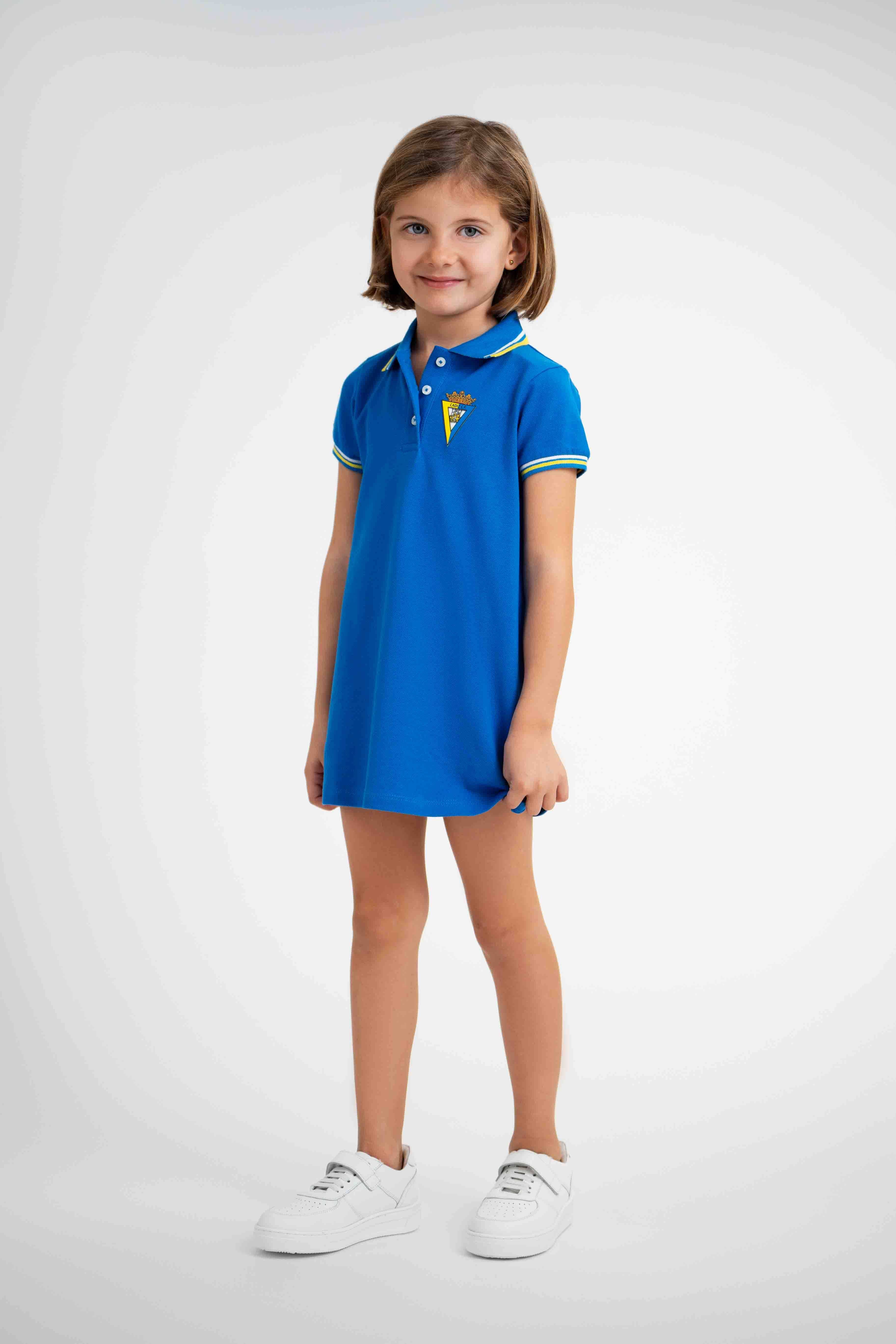 Vestido azul niña - Cádiz CF