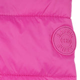Quilted fuchsia girl's coat