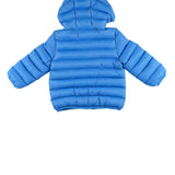 Blue boy's coat with hood