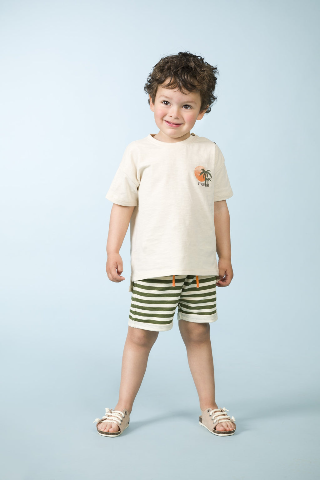 Bermuda de bebé listado VERANO/Outlet