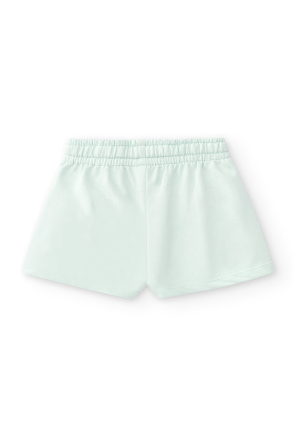 Short de niña aguamarina