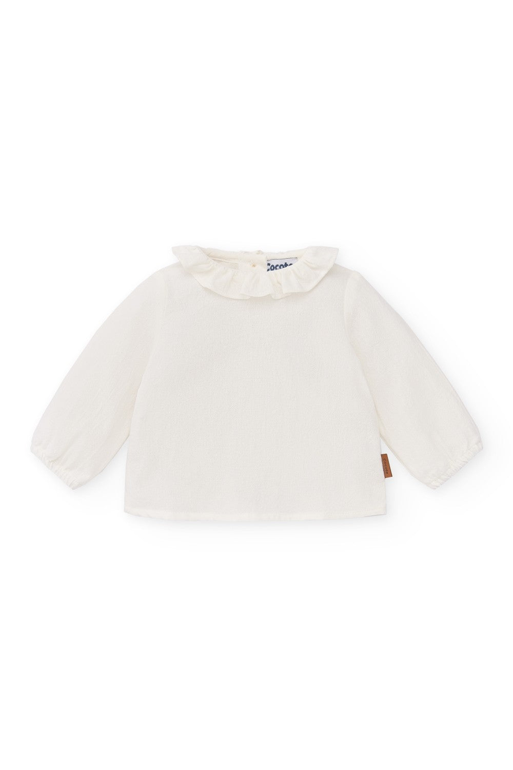 Blusa con mangas de bebé blanca Cocote & Charanga Charanga