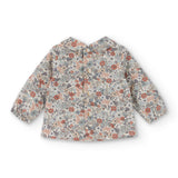 Cocote & Charanga flower print baby sleeve blouse