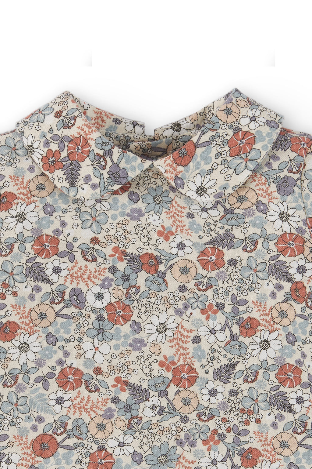 Blusa con mangas de bebé con estampado de flores Cocote & Charanga Charanga