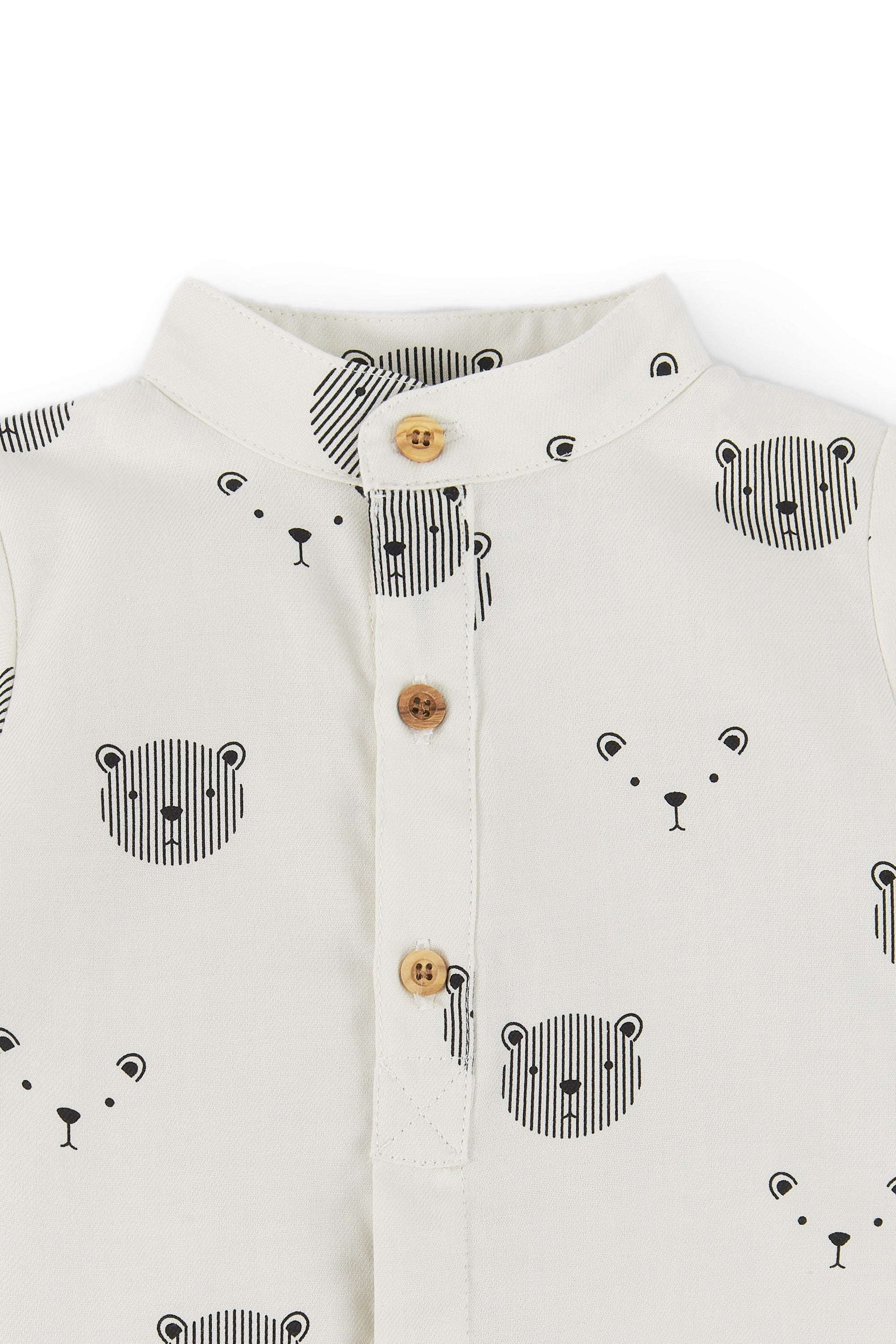 Blusa con mangas de bebé con estampado ositos Cocote & Charanga Charanga