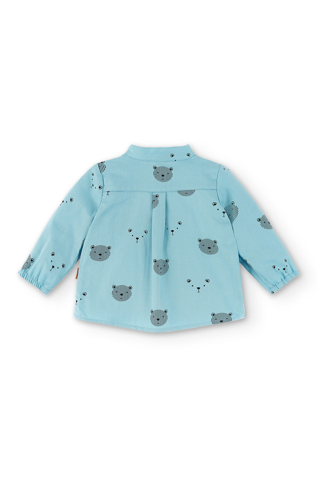 Camisa con mangas de bebé turquesa Cocote & Charanga Charanga
