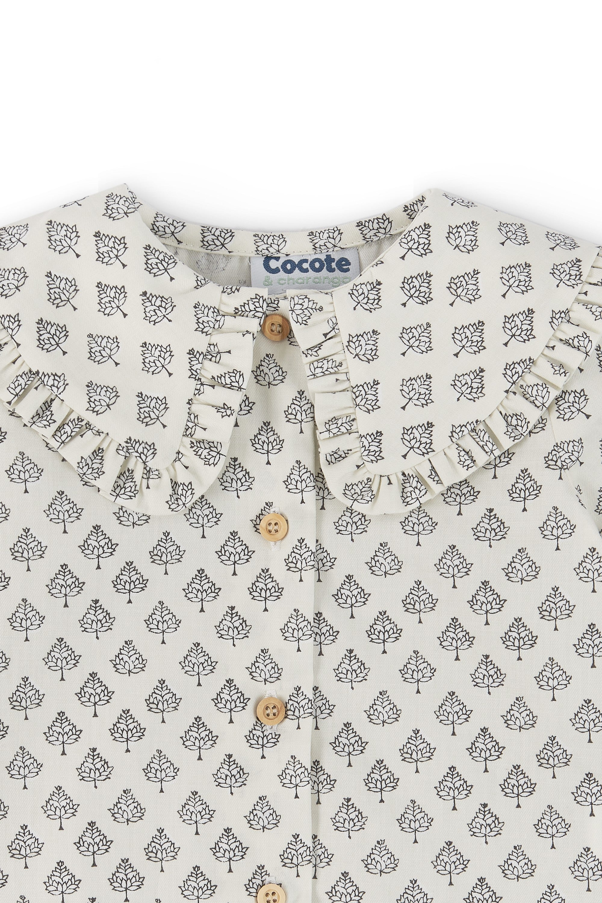 Blusa con mangas de niña estampada Cocote & Charanga Charanga