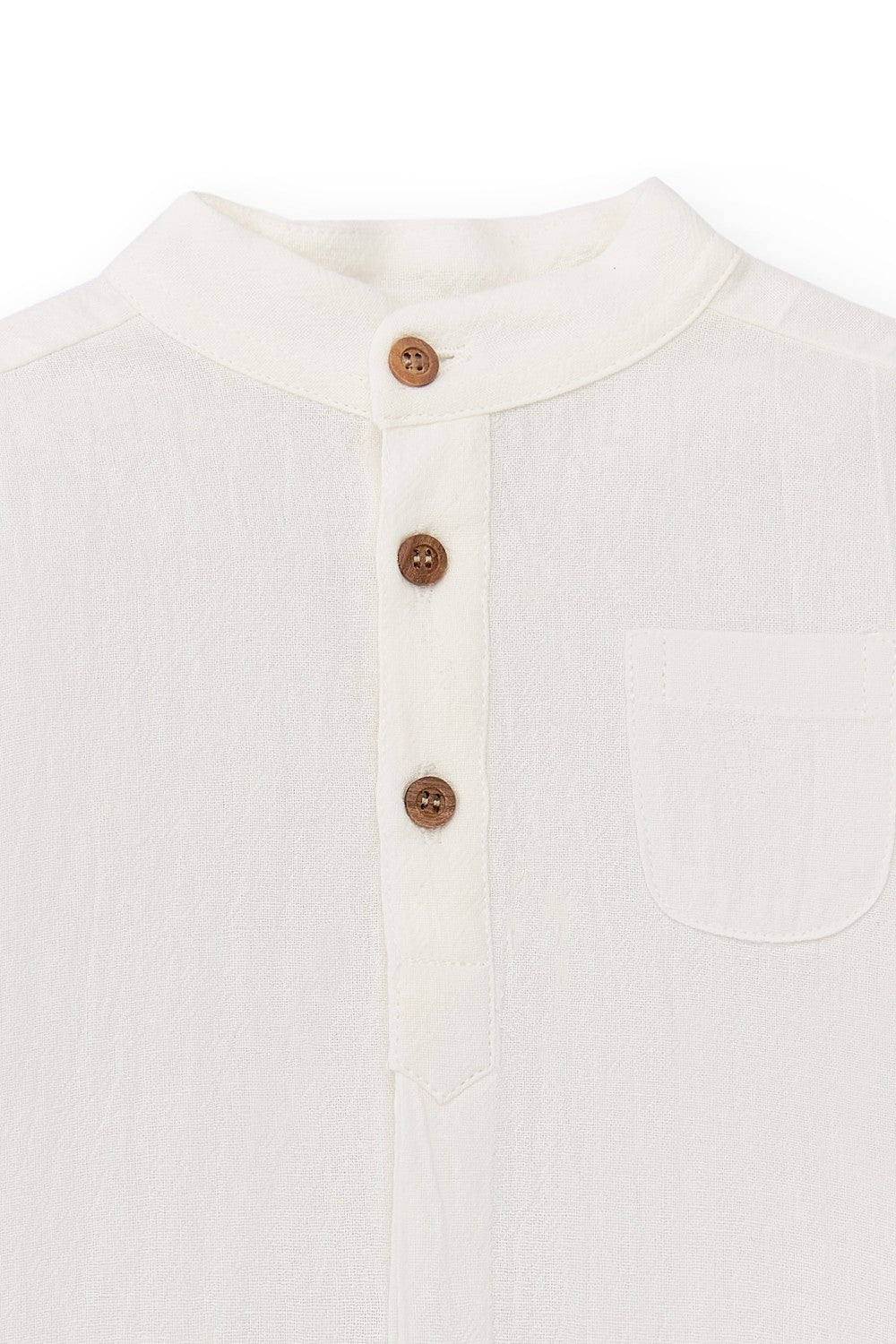 Camisa con mangas de niño en color blanco Cocote & Charanga Charanga