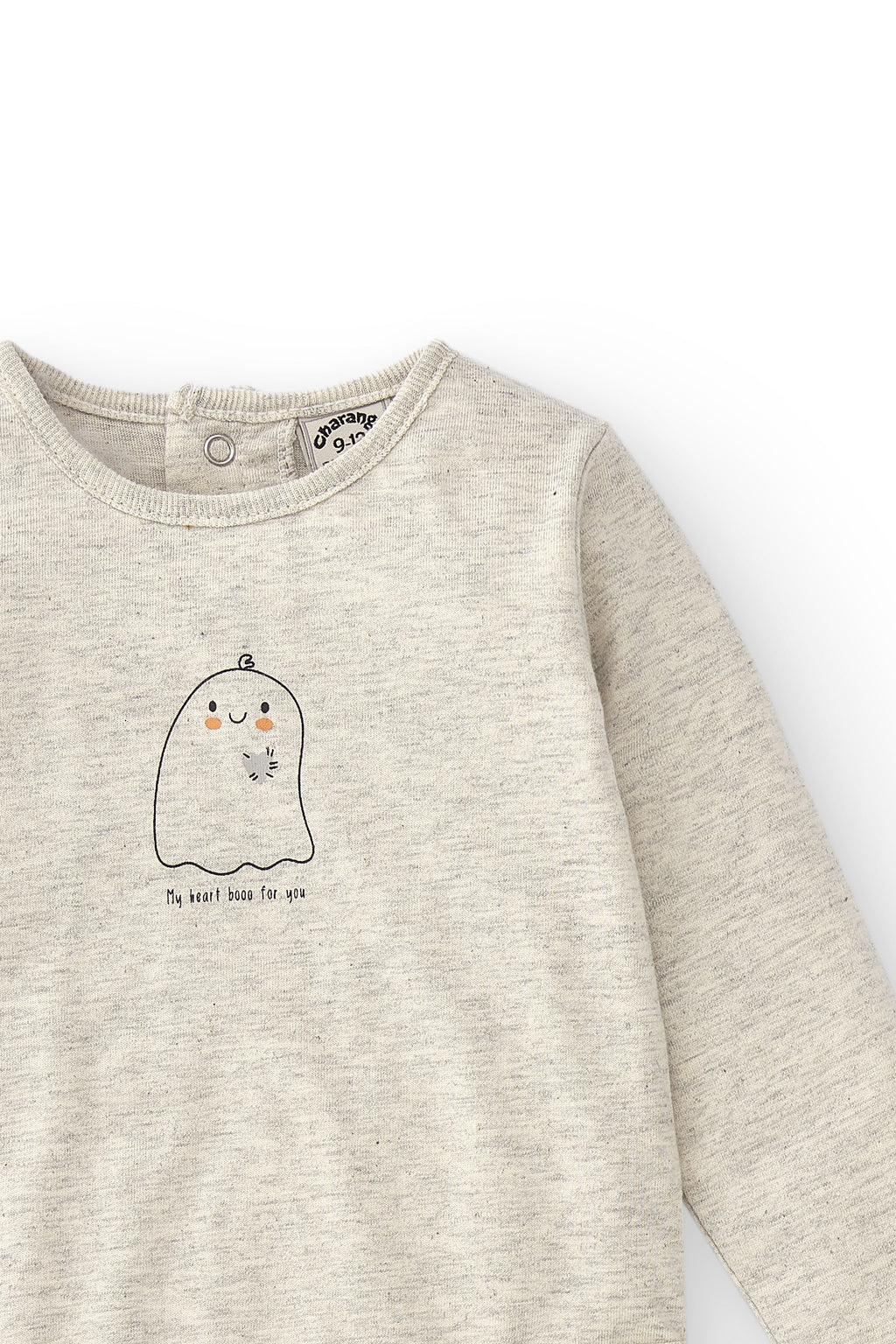 Pack de bodies de recién nacido tonos gris y blanco Charanga