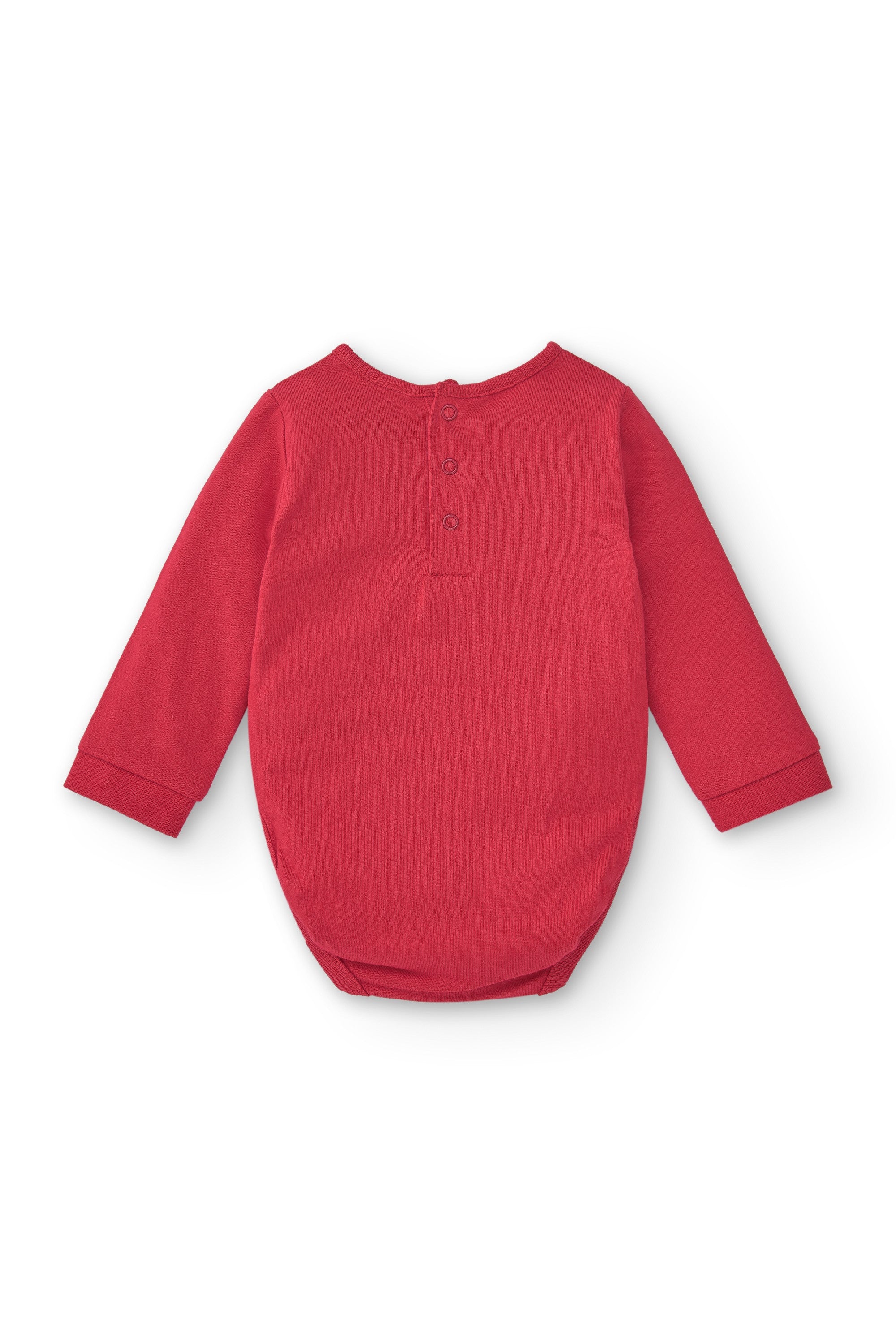 Body de recién nacido rojo navideño Charanga
