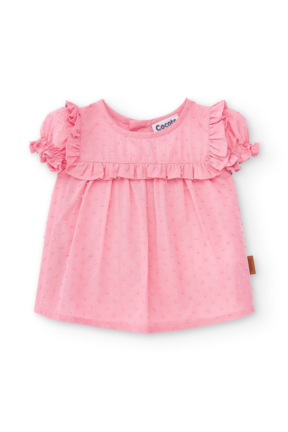 Blusa de bebé rosa Cocote & Charanga VERANO/Outlet