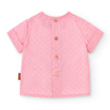 Camisa de bebé rosa Cocote & Charanga VERANO/Outlet