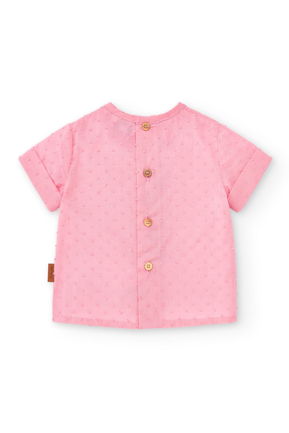 Camisa de bebé rosa Cocote & Charanga VERANO/Outlet