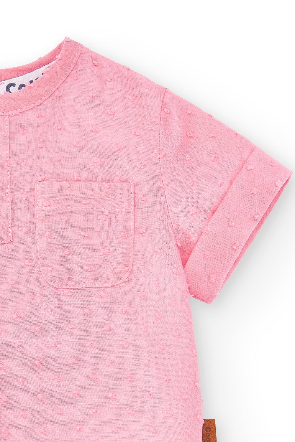 Camisa de bebé rosa Cocote & Charanga VERANO/Outlet